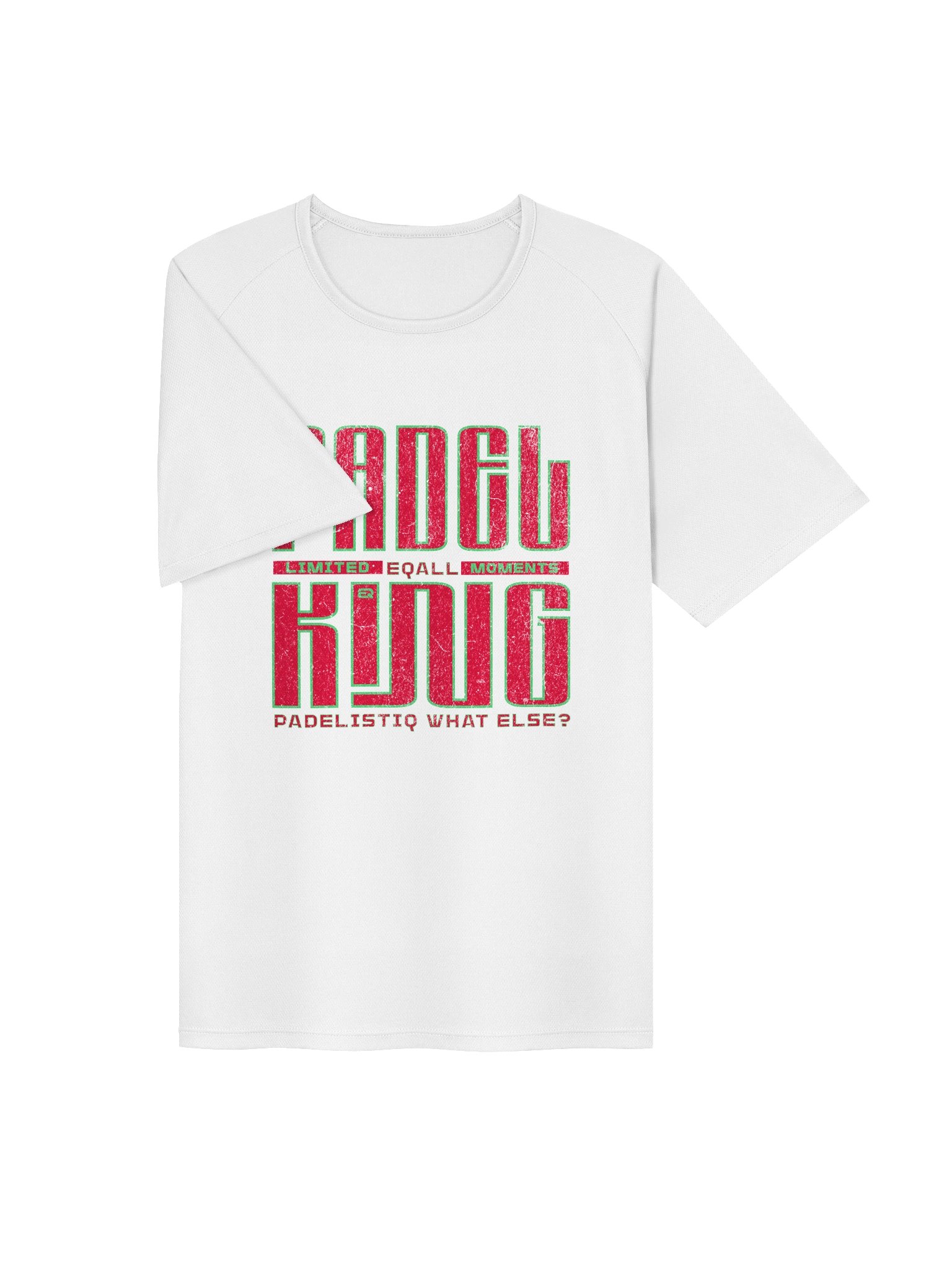 PADELISTIQ King Unisex Sports Jersey R3CVR.i mode by EQALL® Essentials_Green / Red product image (7)
