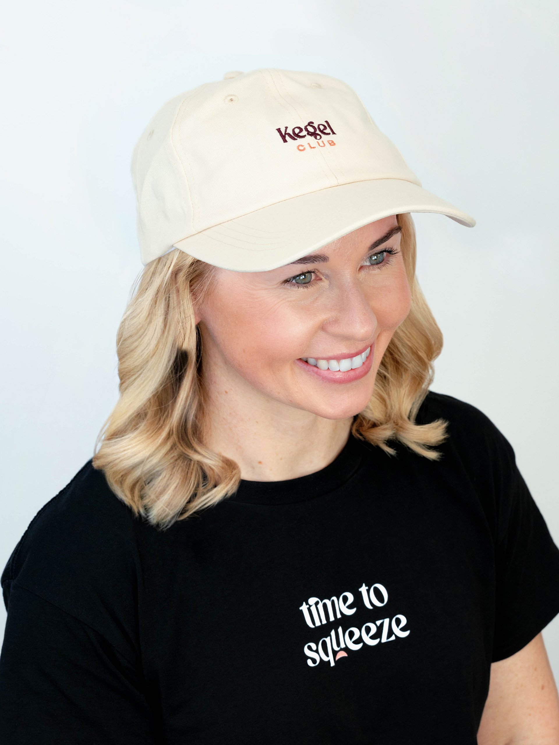 Kegel Club Dad Hat (Cream) product image (3)