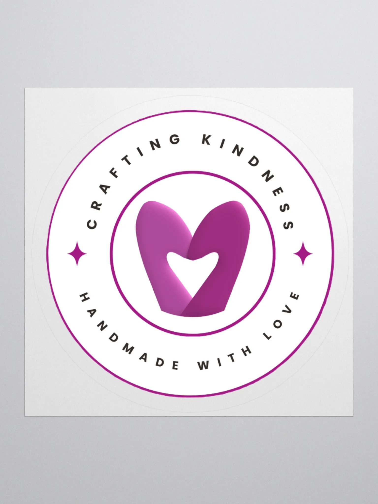 Crafting Kindness Sticker product image (1)