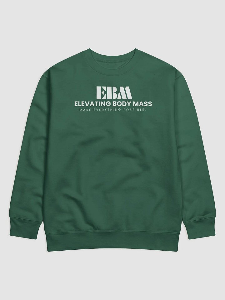 EBM Sweatshirt (White Logo) product image (1)