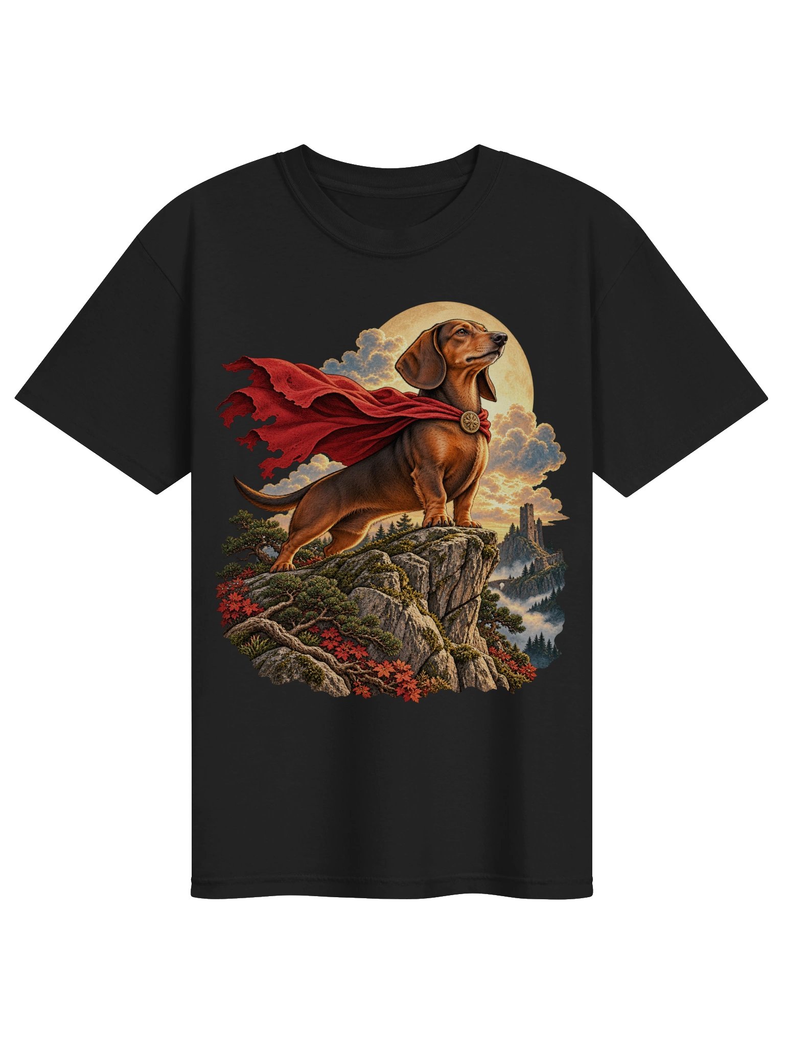 Dachshund Hero Fantasy Tee product image (1)