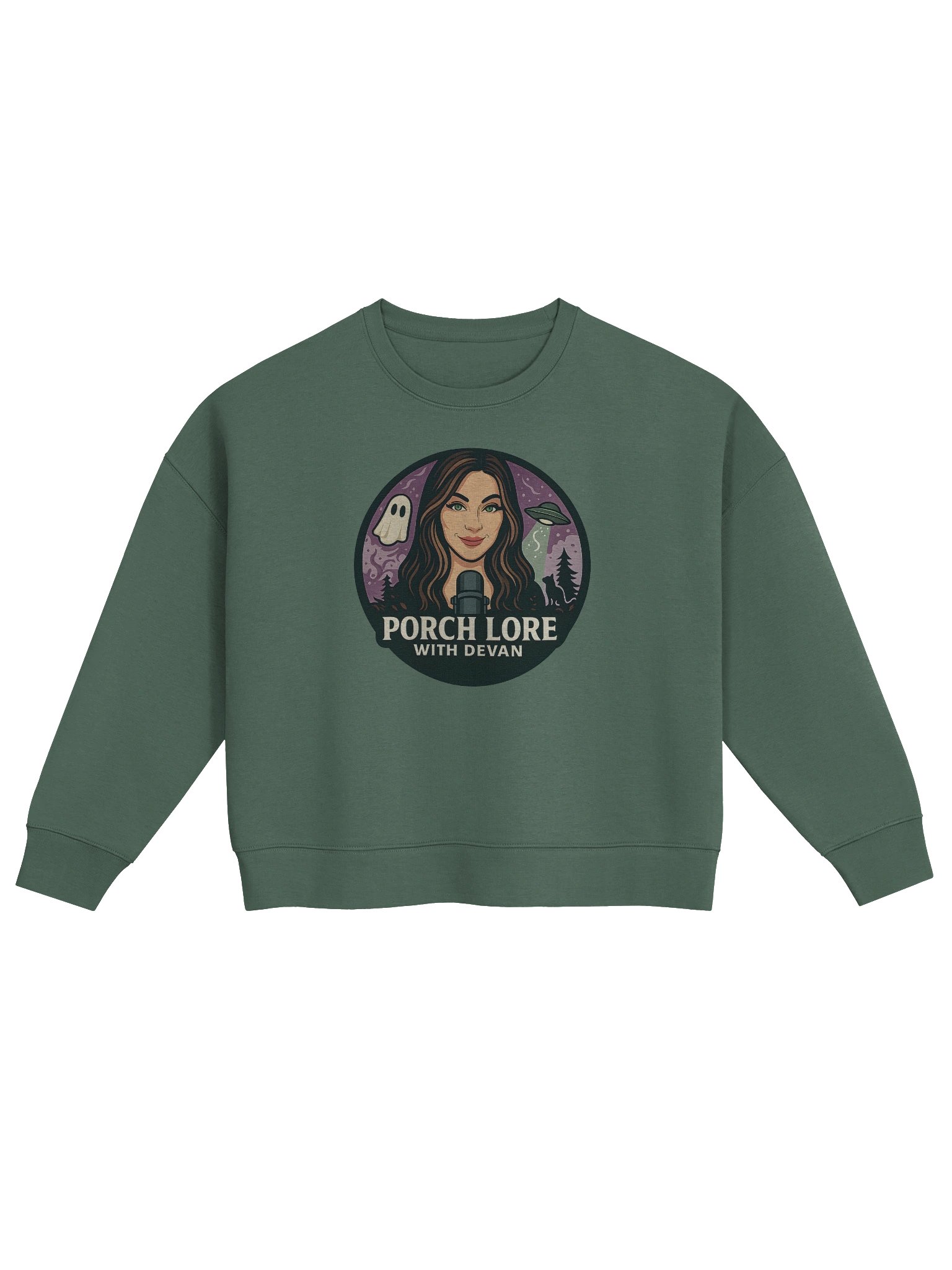 PORCH LORE DEVAN ORGANIC CREW NECK SWEATSHIRT product image (1)