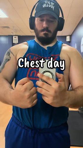 Chest day from last week. This is probably the longest chest day I have but I also have a 30 minute banger of one of you are ...