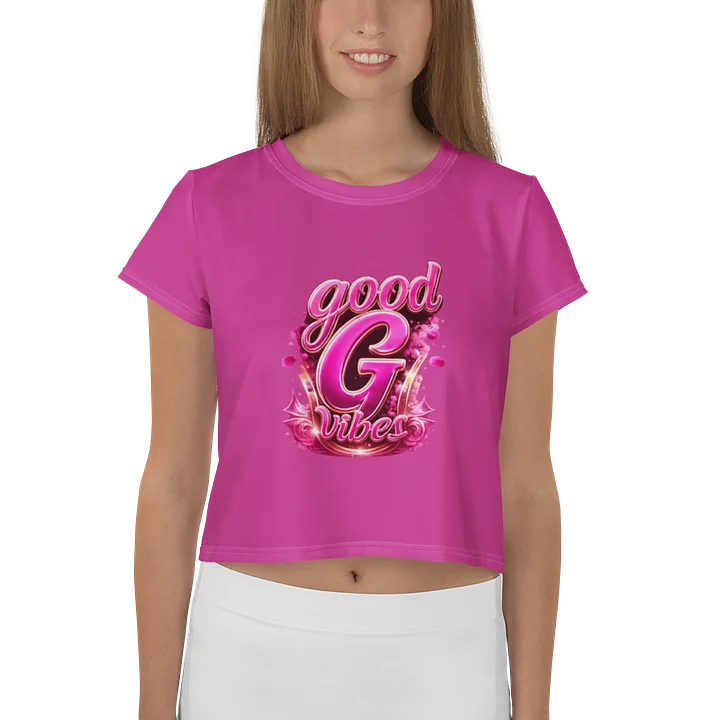 Good G Vibes Crop Tee product image (1)