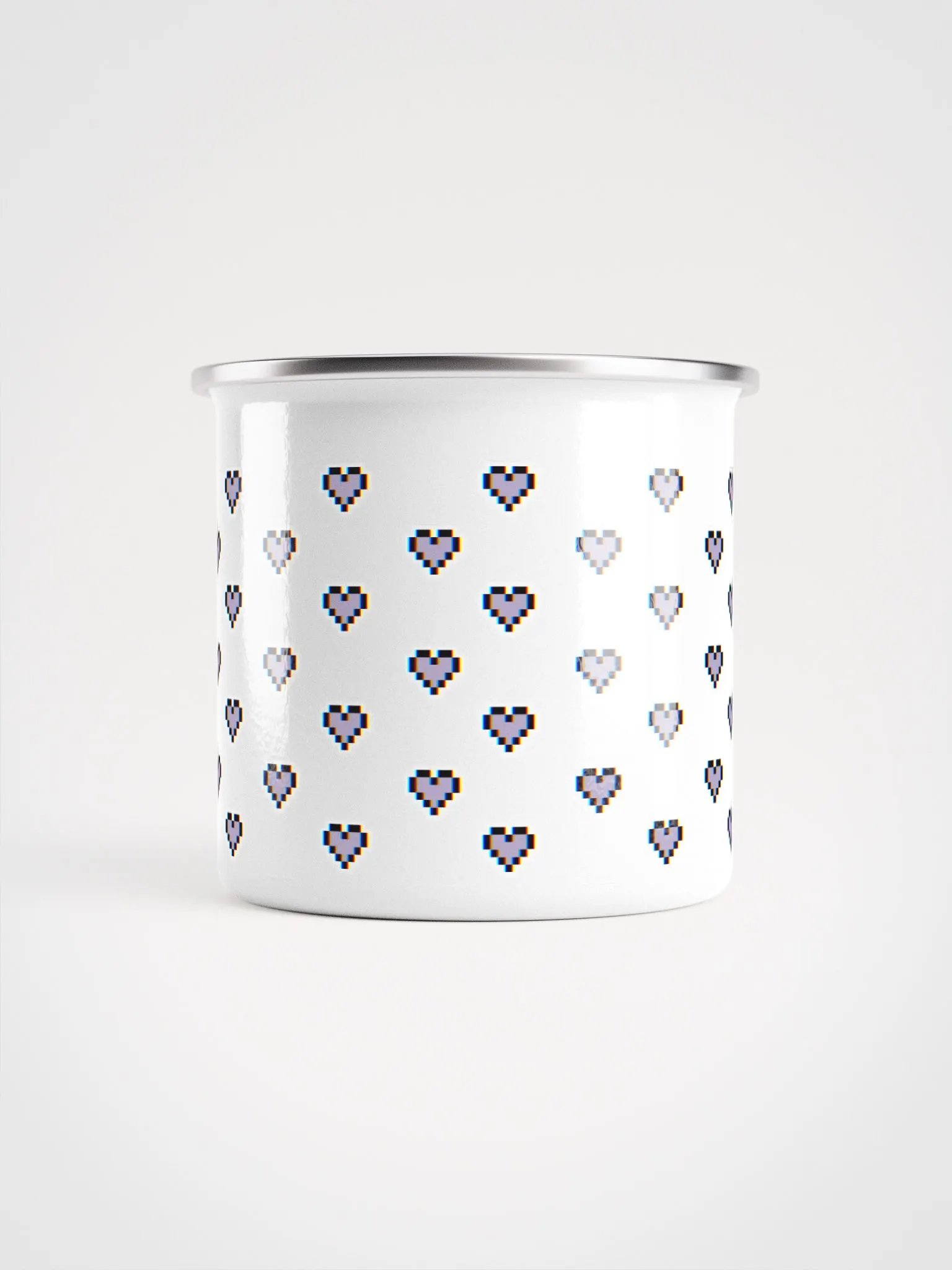 Tiny Hearts Enamel Mug product image (2)