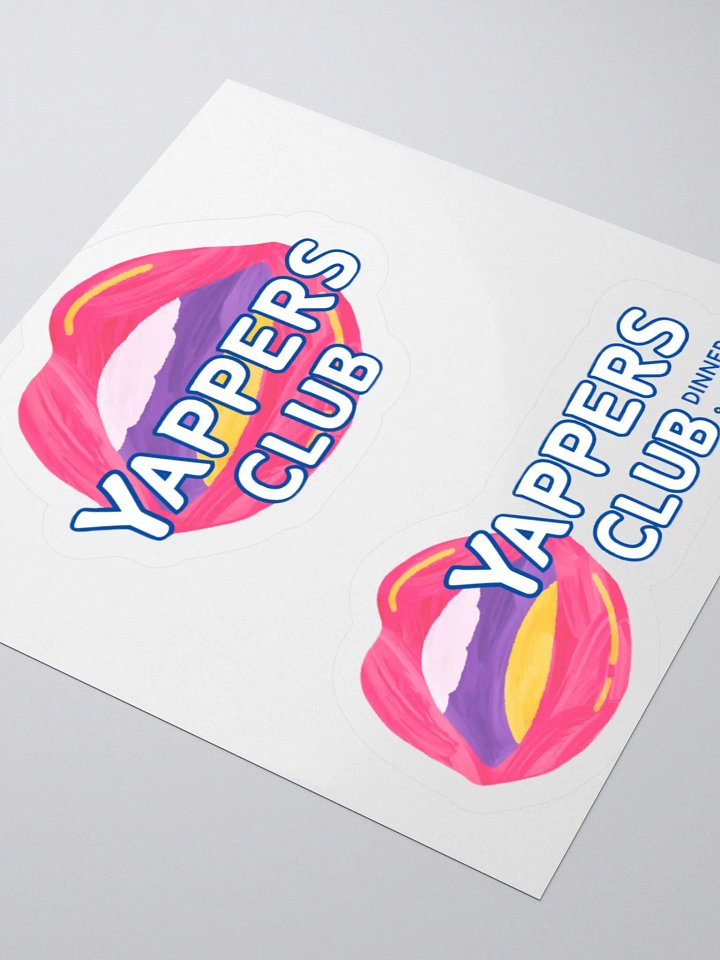 Yappers Club Stickers product image (5)