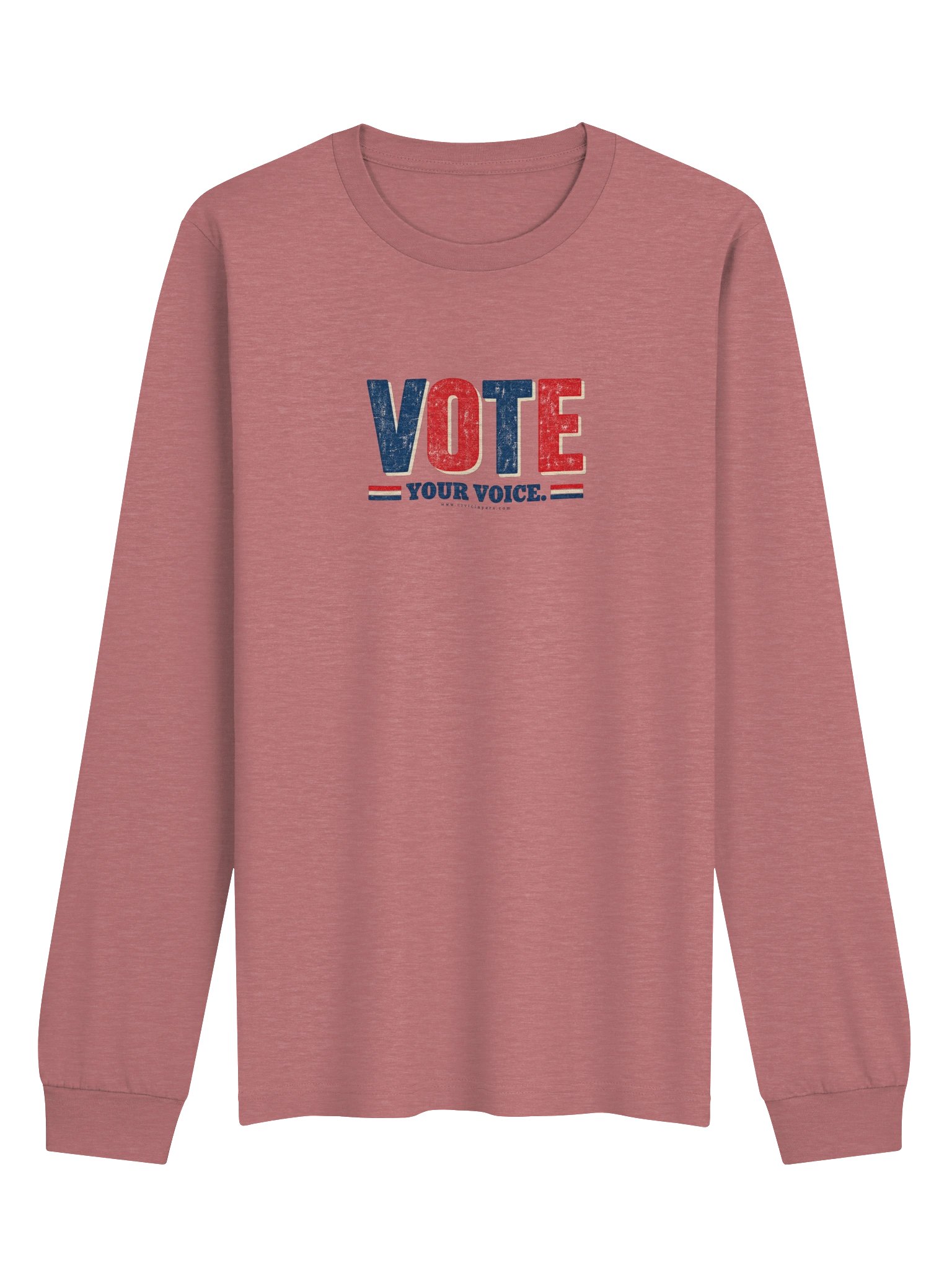 Vote Your Voice. Supersoft Long Sleeve T-Shirt product image (1)
