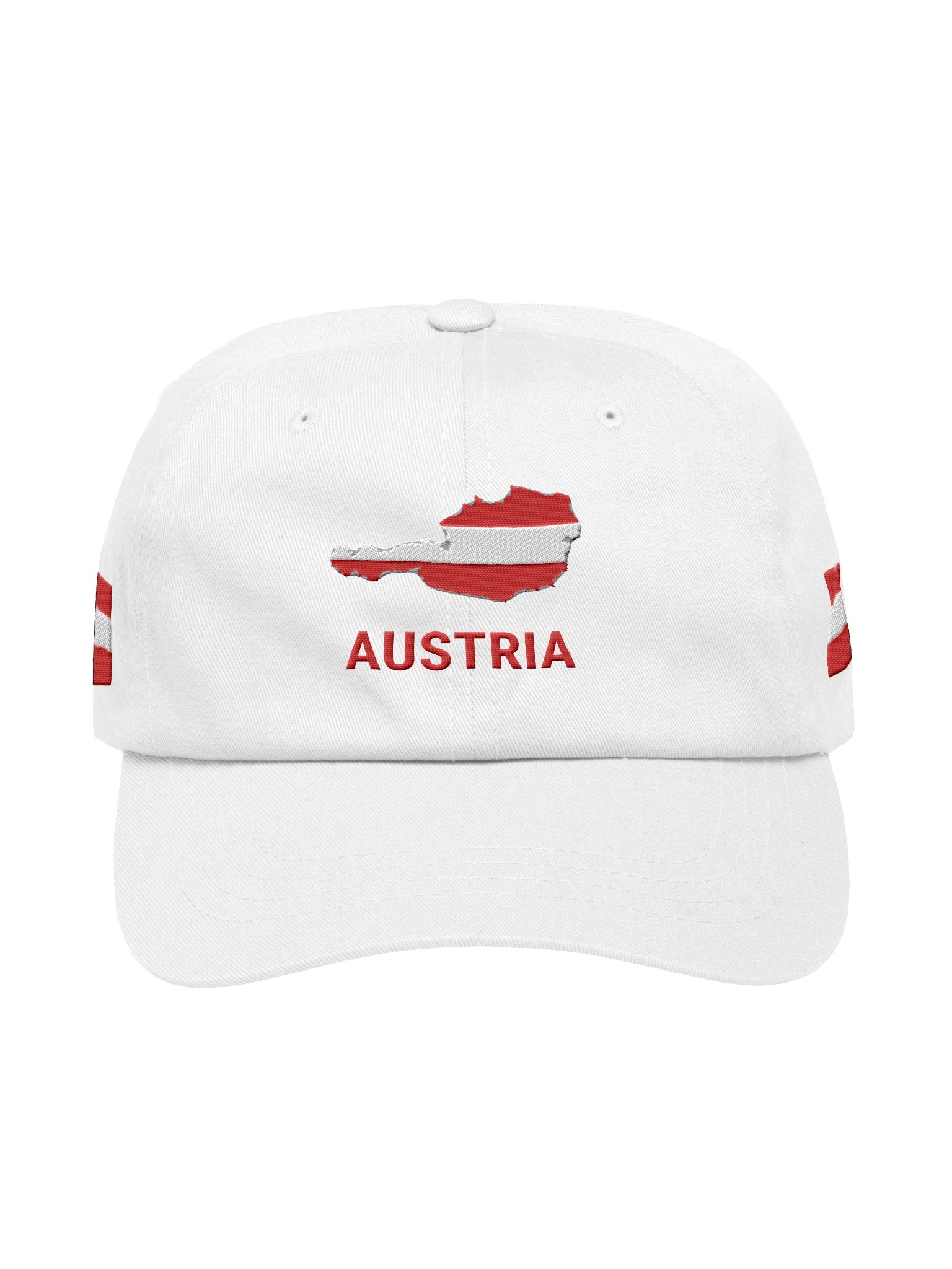 Austria 2026 World Cup Flag Dad Hat - Austria Soccer Fan Cap - Premium Embroidered Chino Cotton Twill product image (1)