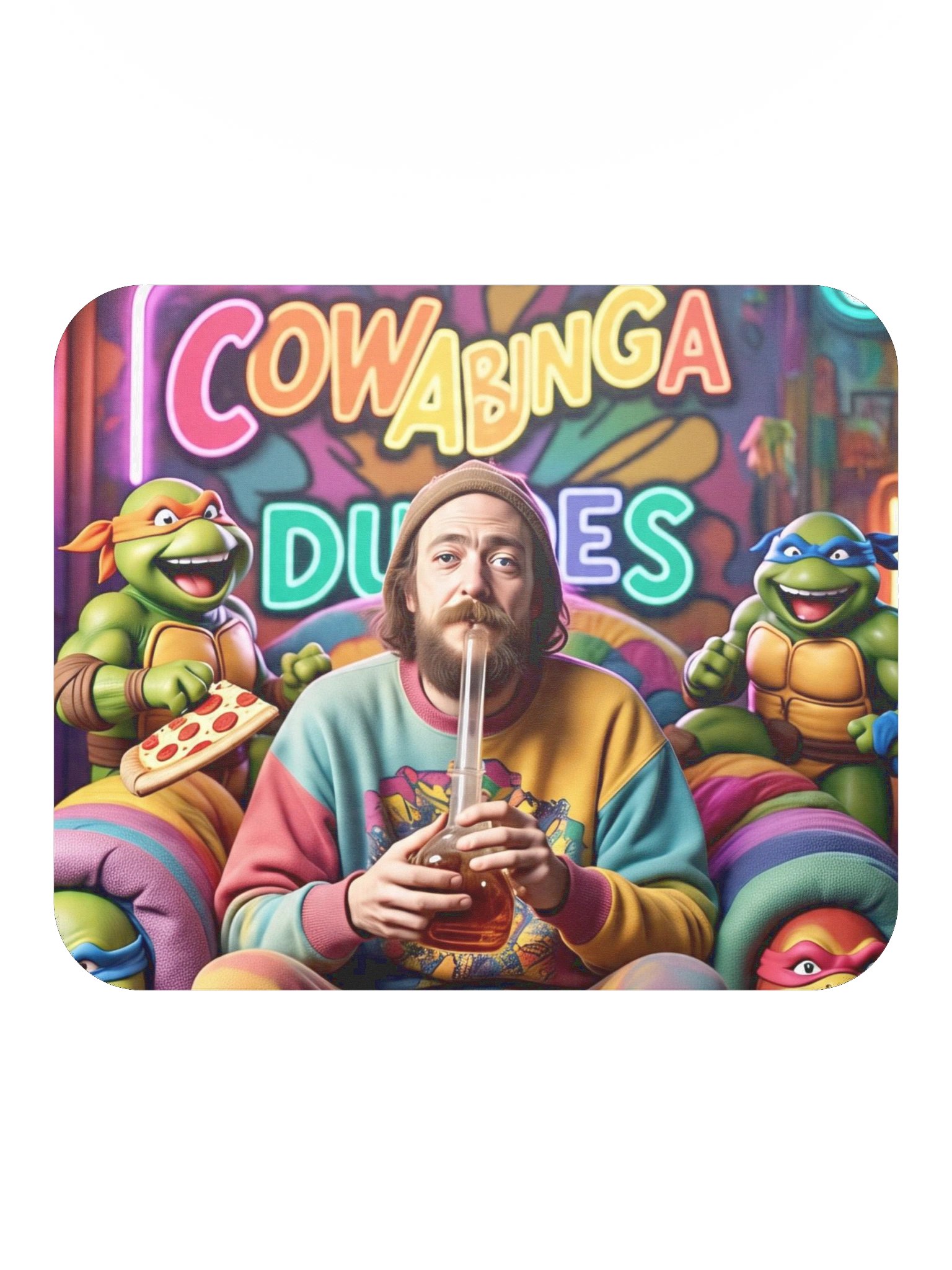 Cowabunga Mouse Pad product image (2)