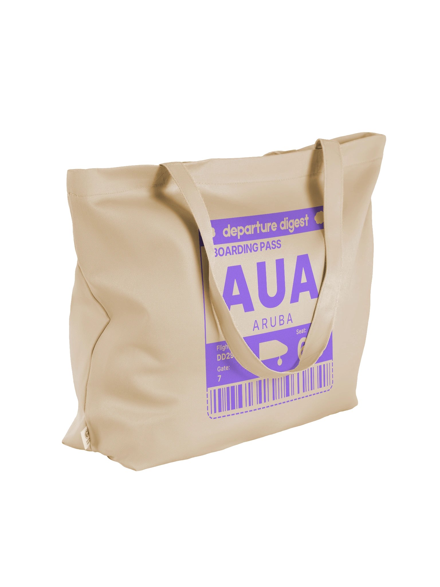 Boarding Pass Tote — Aruba (AUA) product image (3)