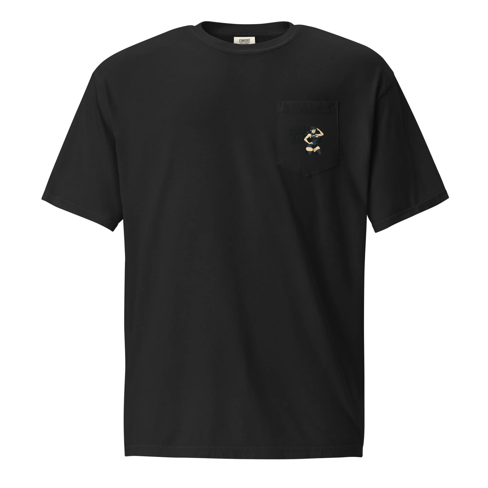 Confident Good Boy Pocket Tee product image (1)