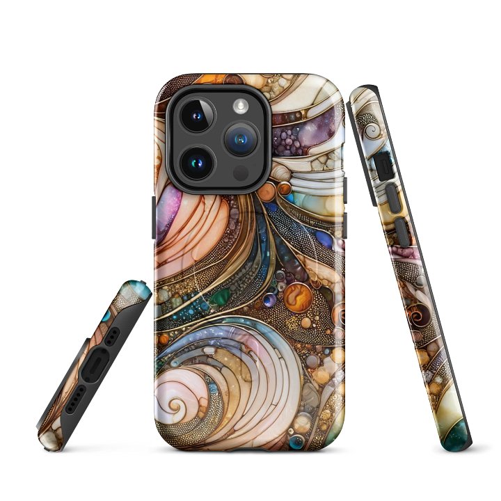 Cosmic Mosaic Tough Magnetic MagSafe® iPhone® 14, iPhone 15, iPhone 16, iPhone 17, Pro, Pro Max, Plus Cases. product image (1)