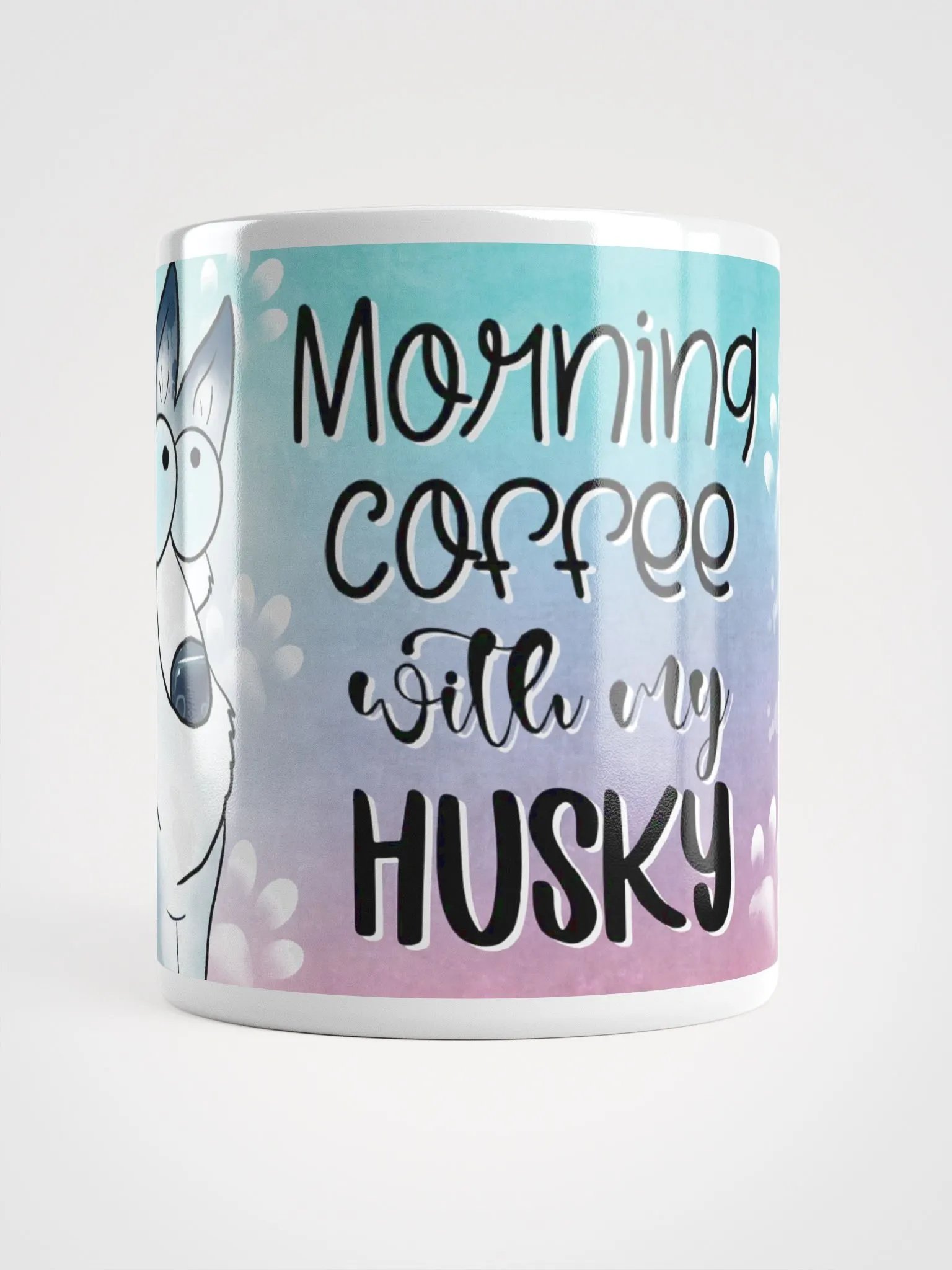 Morning Coffee with My Husky Mug product image (2)
