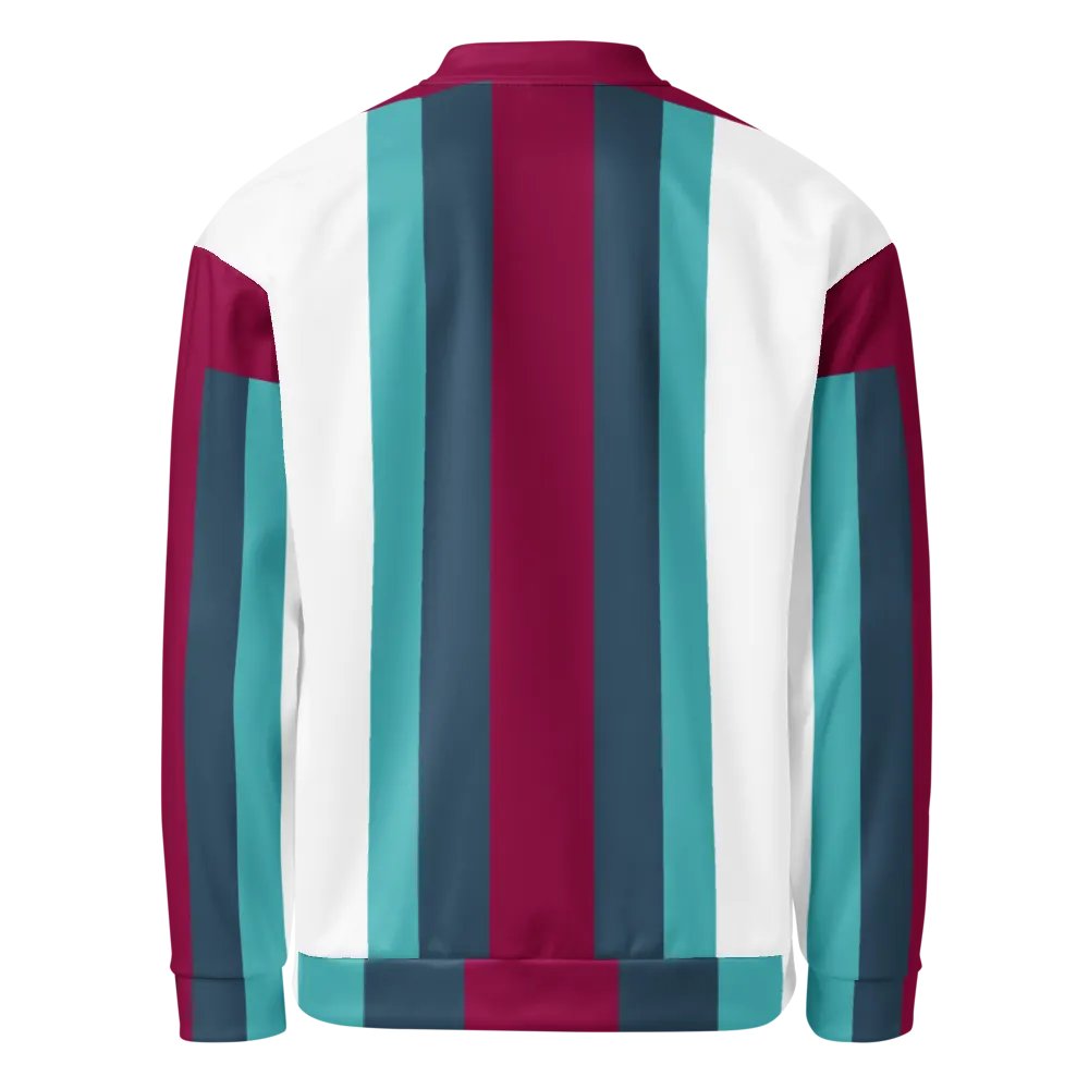 Customizable Stripes All-Over Bomber Jacket product image (8)