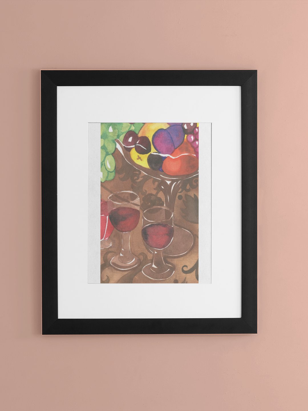 Wine And Fruits Art Print product image (10)