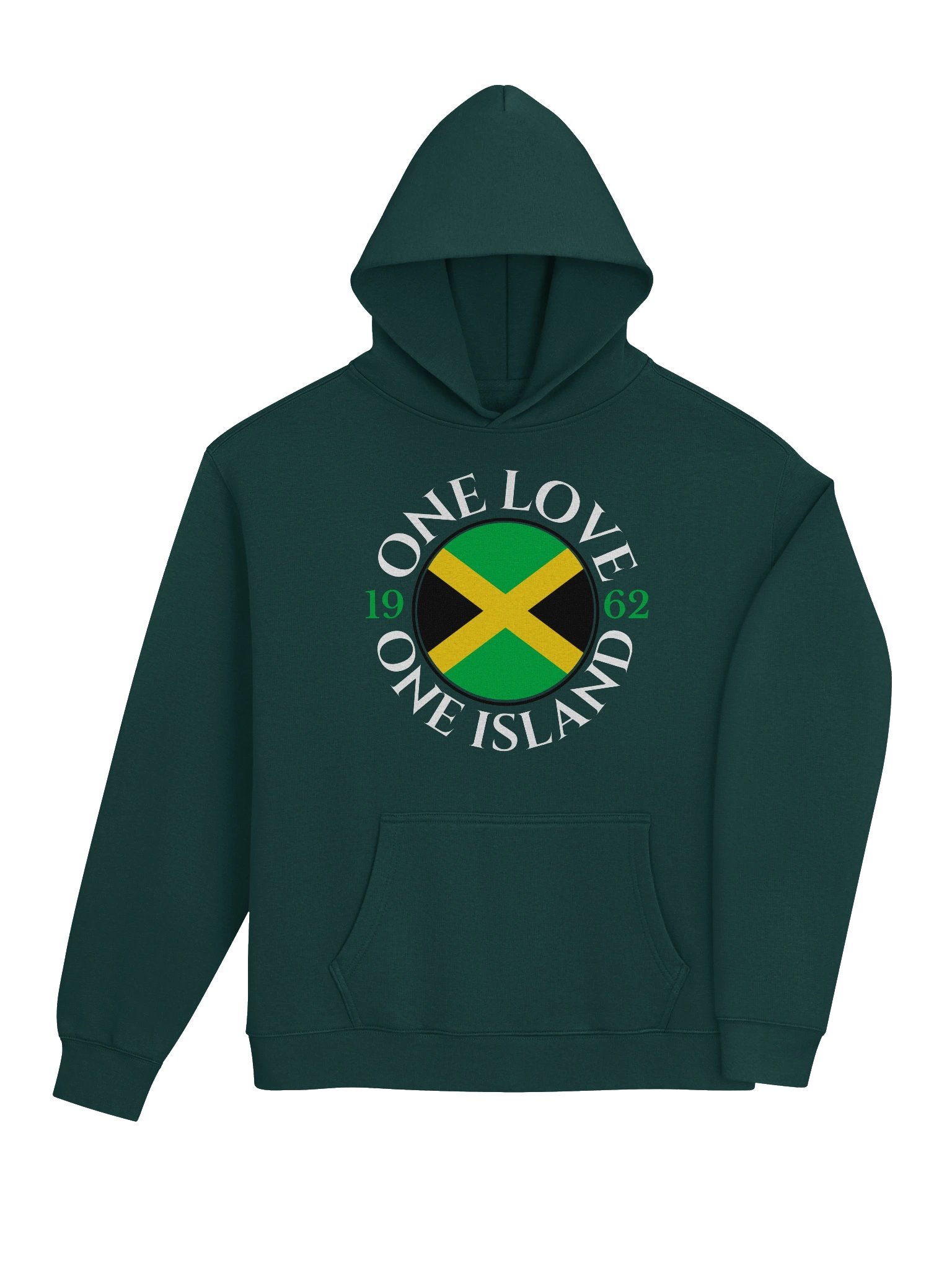 One Love One Jamaica Unisex Oversized Hoodie product image (4)