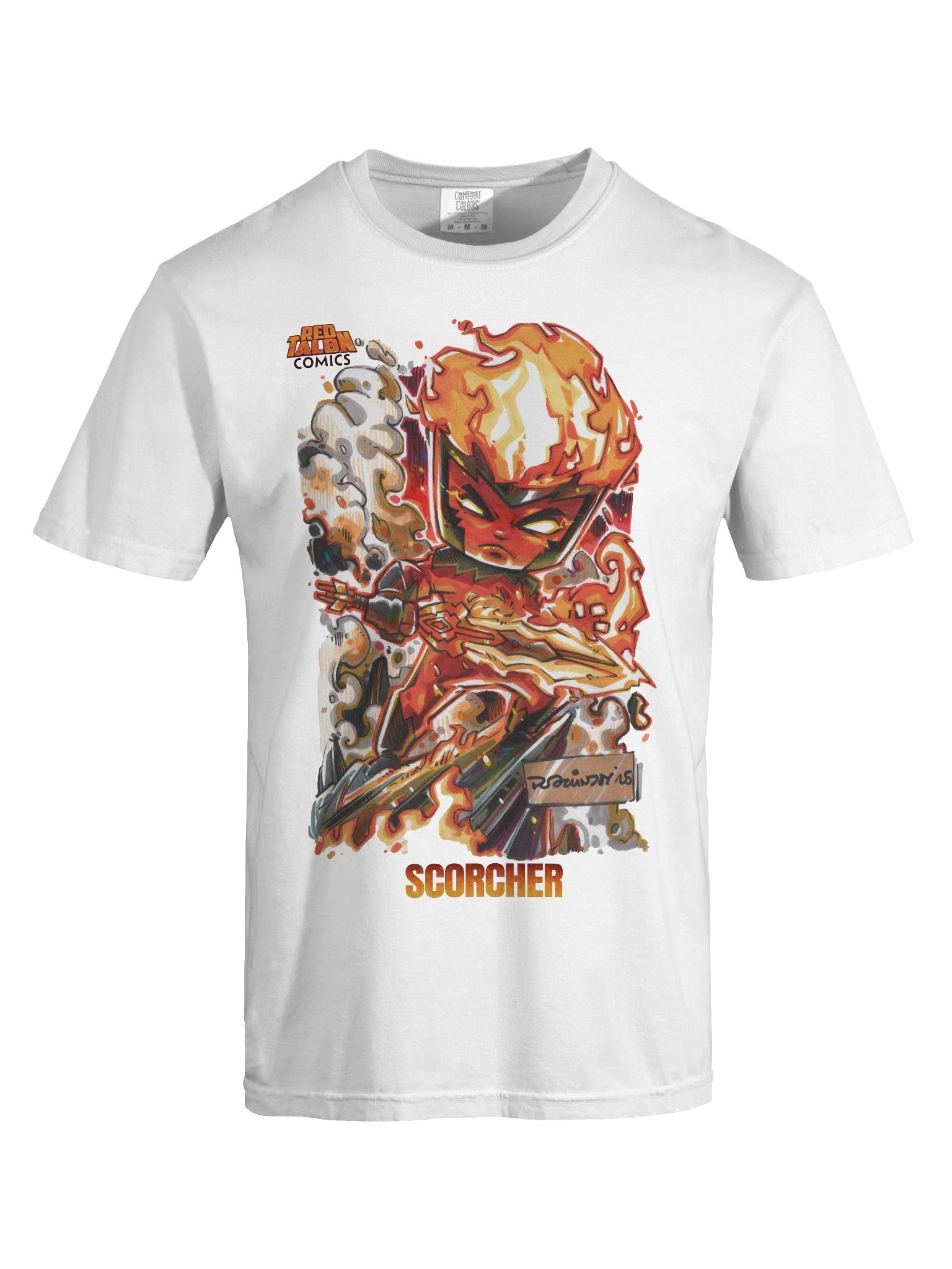 Scorcher Chibi Tee – Red Talon Series product image (37)