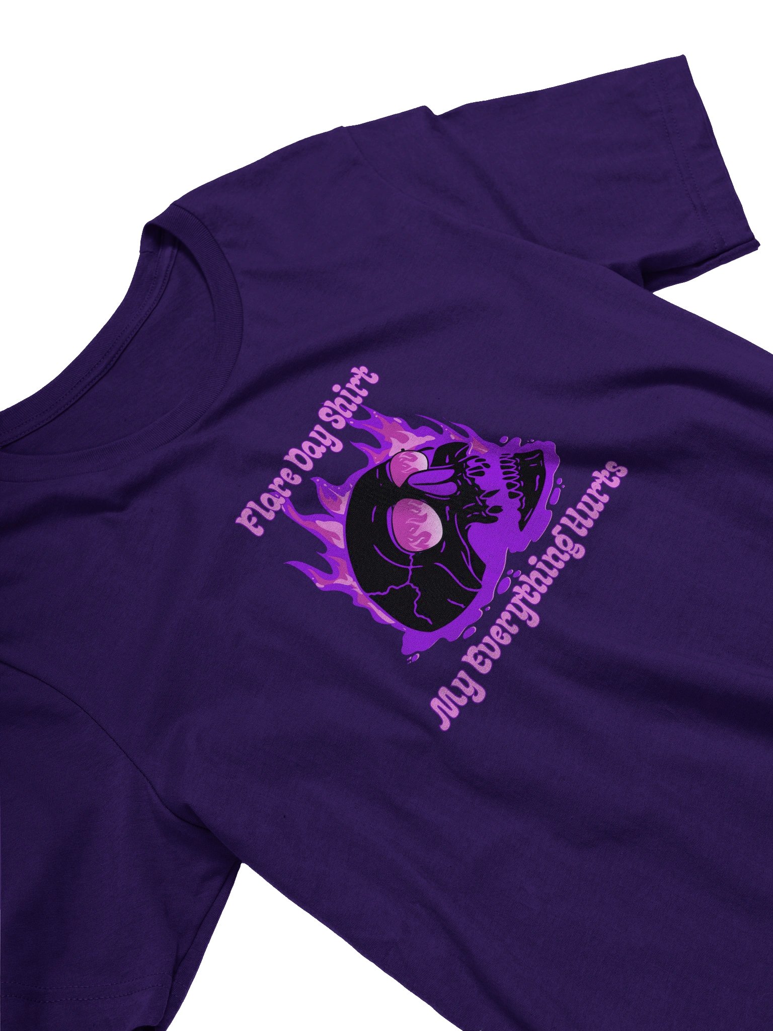 My Everything Hurts! Supersoft Unisex Tee (Purple Design) product image (3)