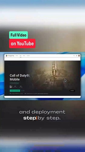 Publish your app on Google Play Store !

Go live today and start your business..!

#flutter #publishapp #googleplaystore #bui...