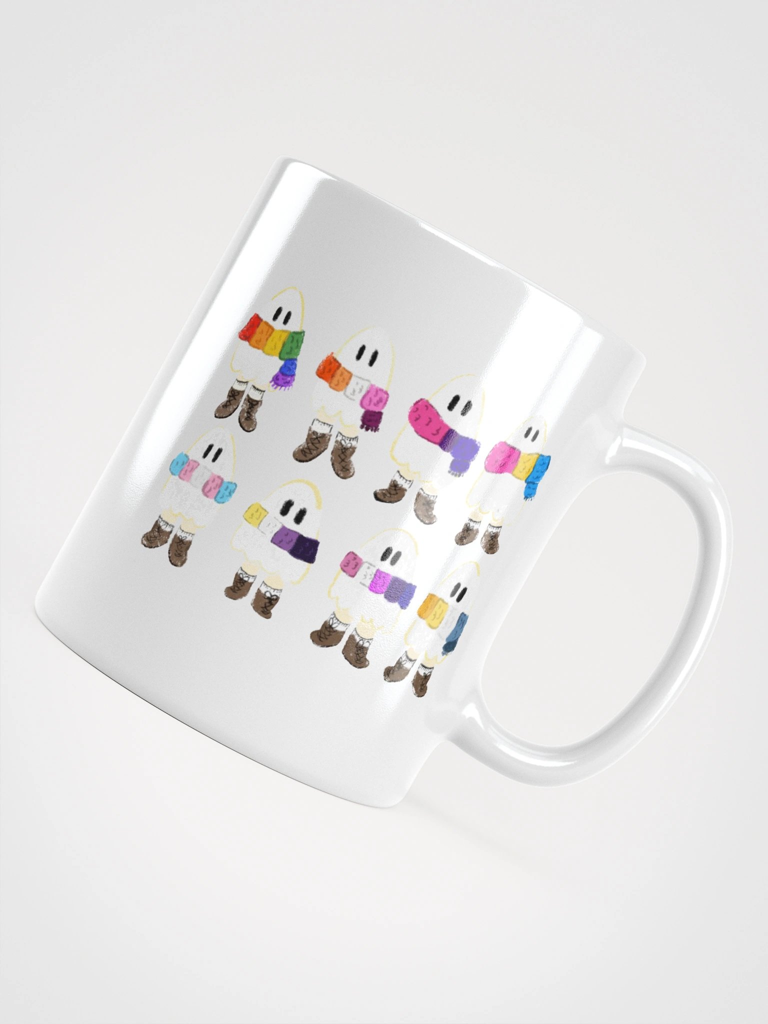 Pride Flag Ghosties Mug product image (4)