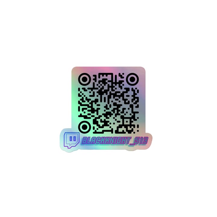 Blackknight513 Kiss-Cut Holographic Sticker Sheet 3 product image (1)