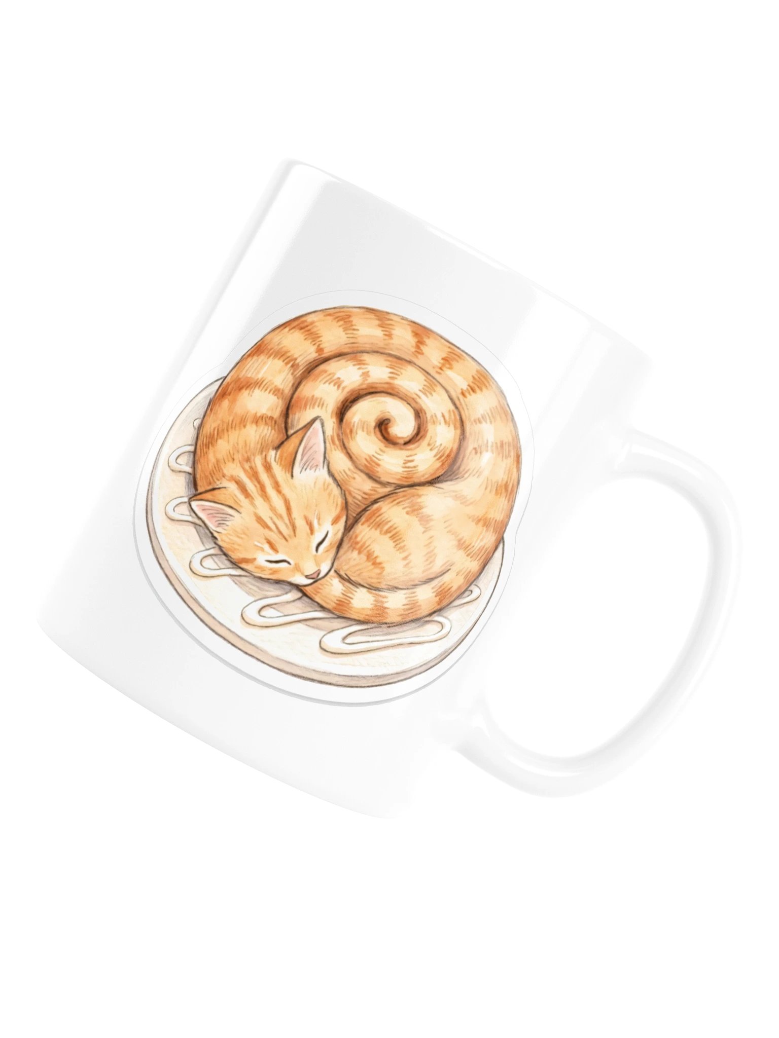 Cinnameow Roll Mug product image (6)