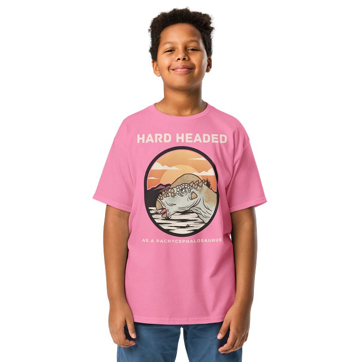 Hard Headed As A Pachycephalosaurus - Funny Dinosaur Shirt product image (6)