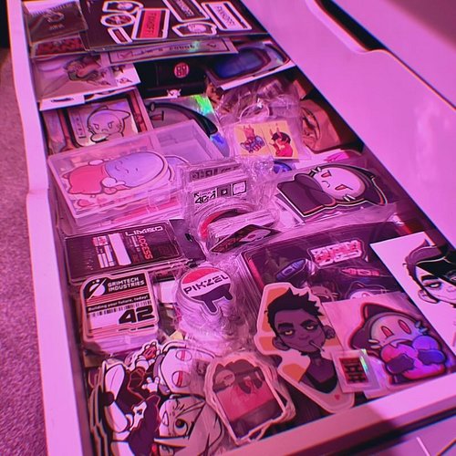 Still rearranging everything & forgot how many stickers & things I made before I got sick. Hopefully one day I can organise m...