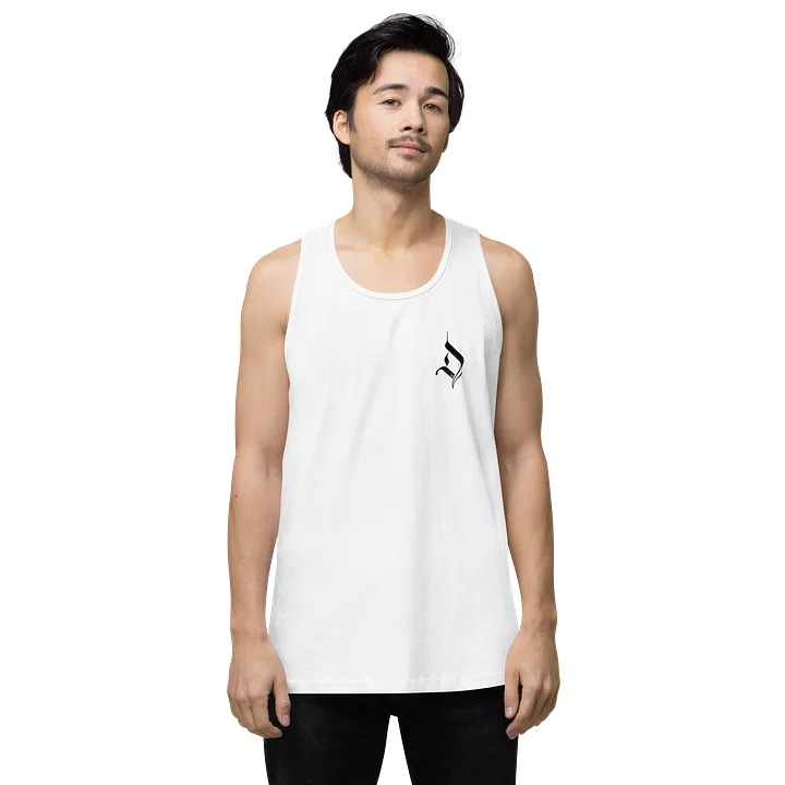 Black Logo singlet - male product image (2)