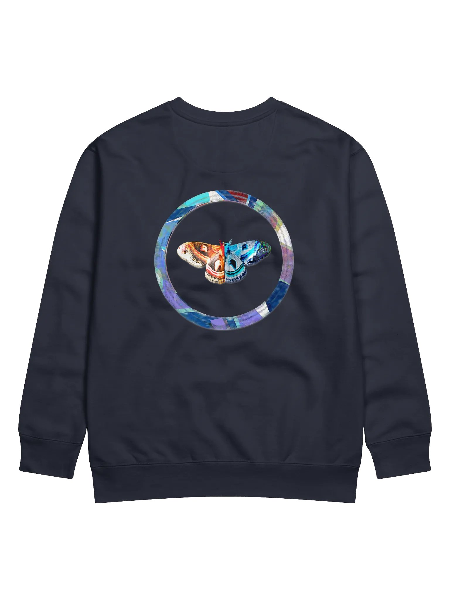 Moth Cotton Heritage Premium Sweatshirt (Back Patch) product image (6)