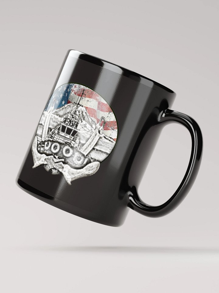 Twin anchor Flage Mount Rainier Marshall Foss - Ancher Tug Mug 11oz & 15oz product image (2)