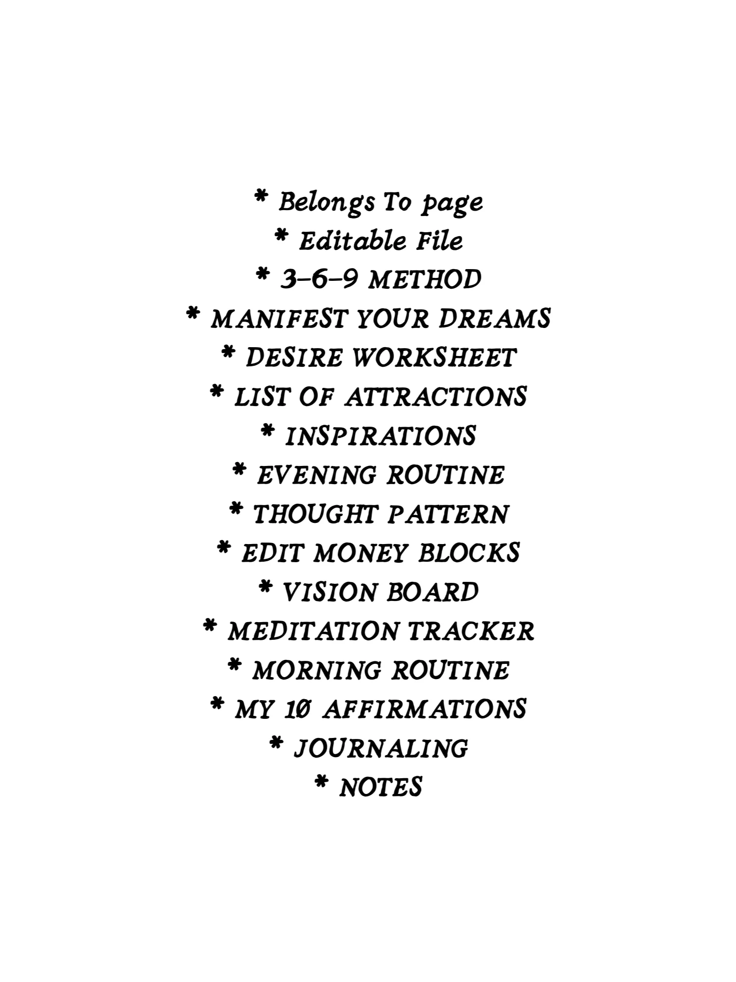 Manifestation Mastery Journal product image (2)