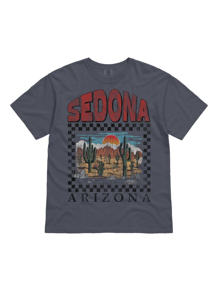 Sedona Arizona Shirt – Vintage Desert Cactus Sunset Graphic Tee product image (31)