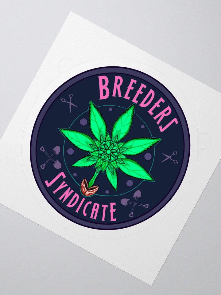 Breeders Syndicate Older Logo Stickers - 3 Sizes product image (4)