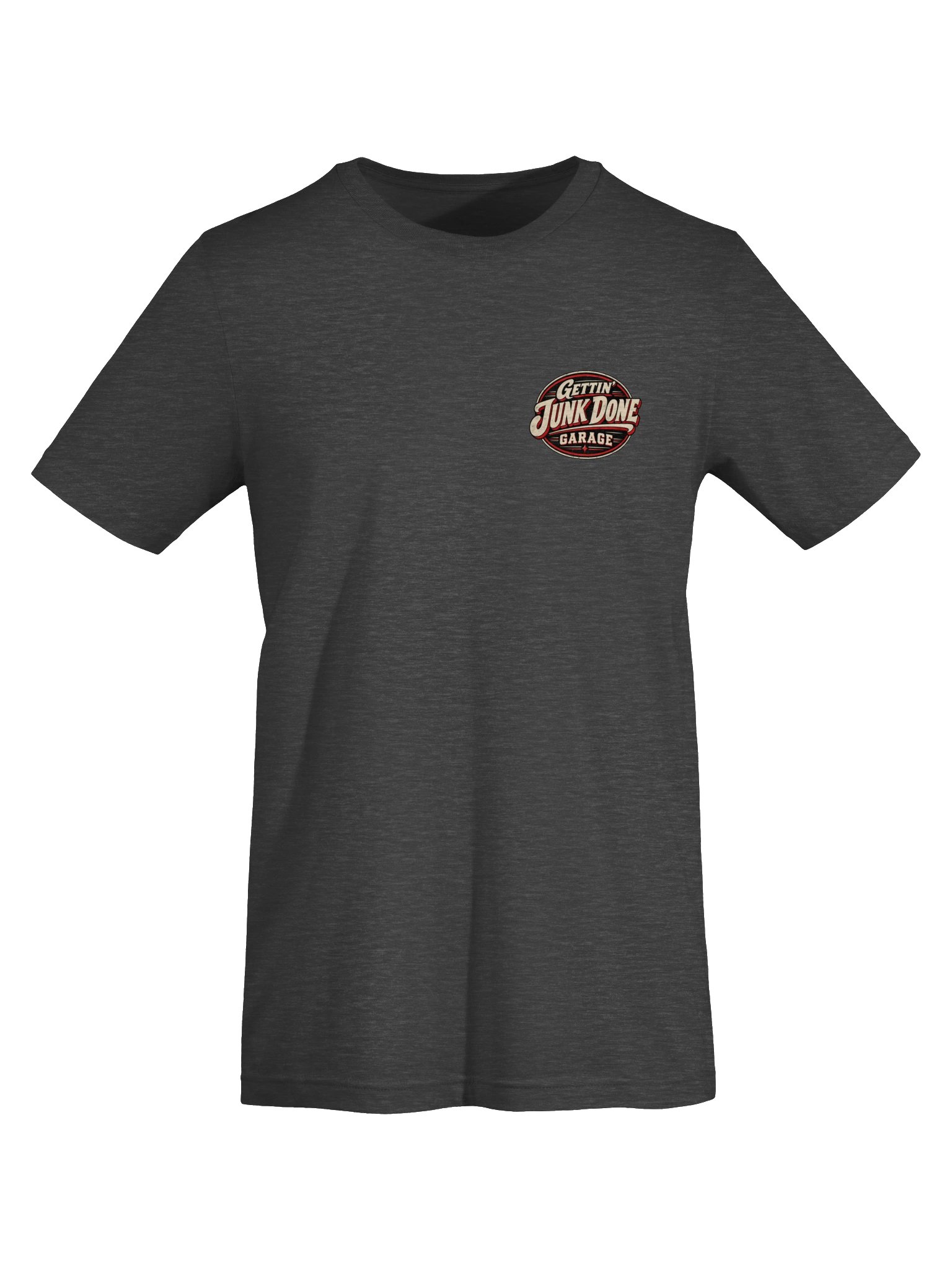 Gettin’ Junk Done Garage — Horsepower Over Everything Tee product image (5)