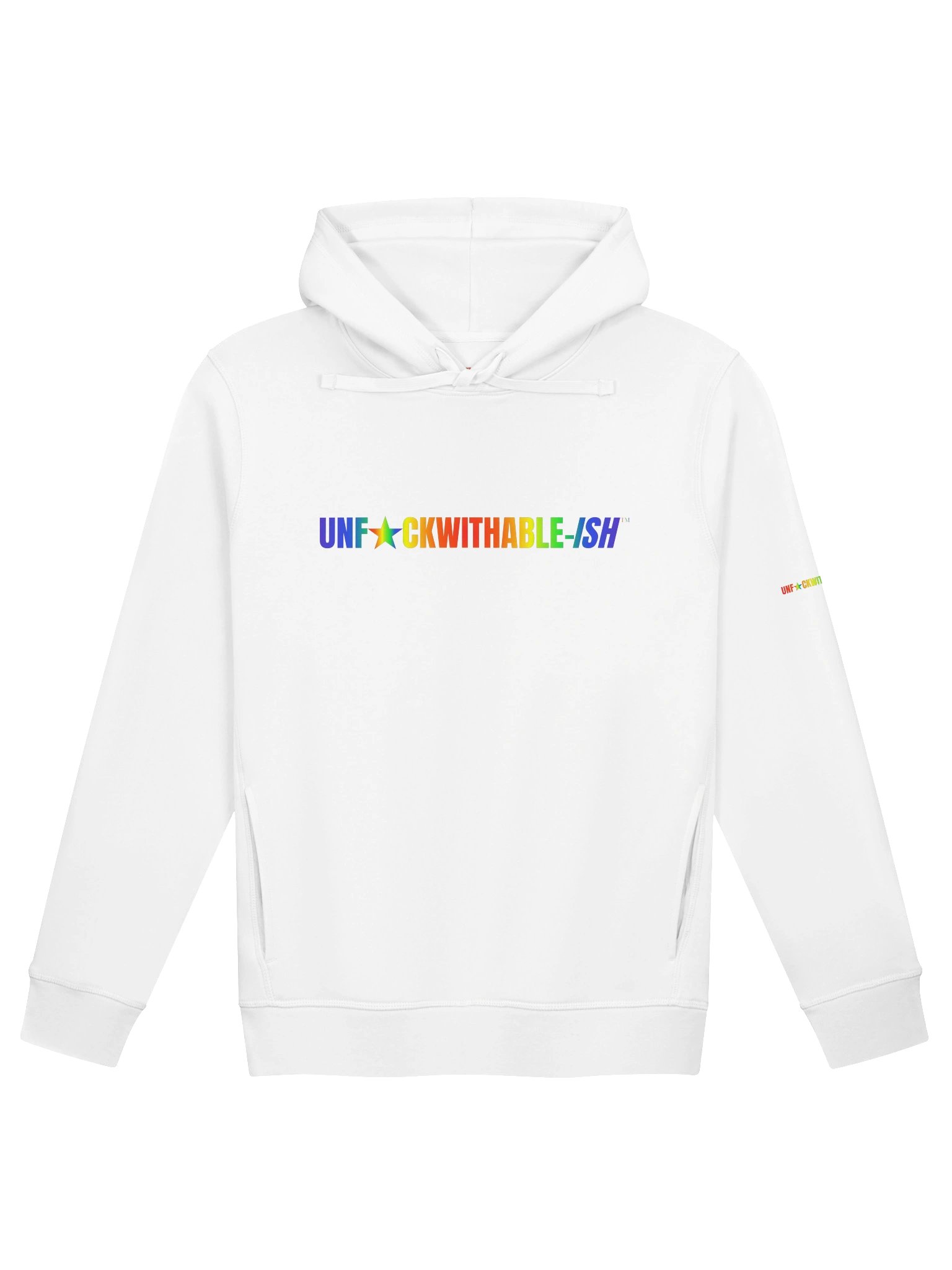 UNF★CKWITHABLE-ISH™ Women's Relaxed Fit Pride Organic Cotton Hoodie product image (18)