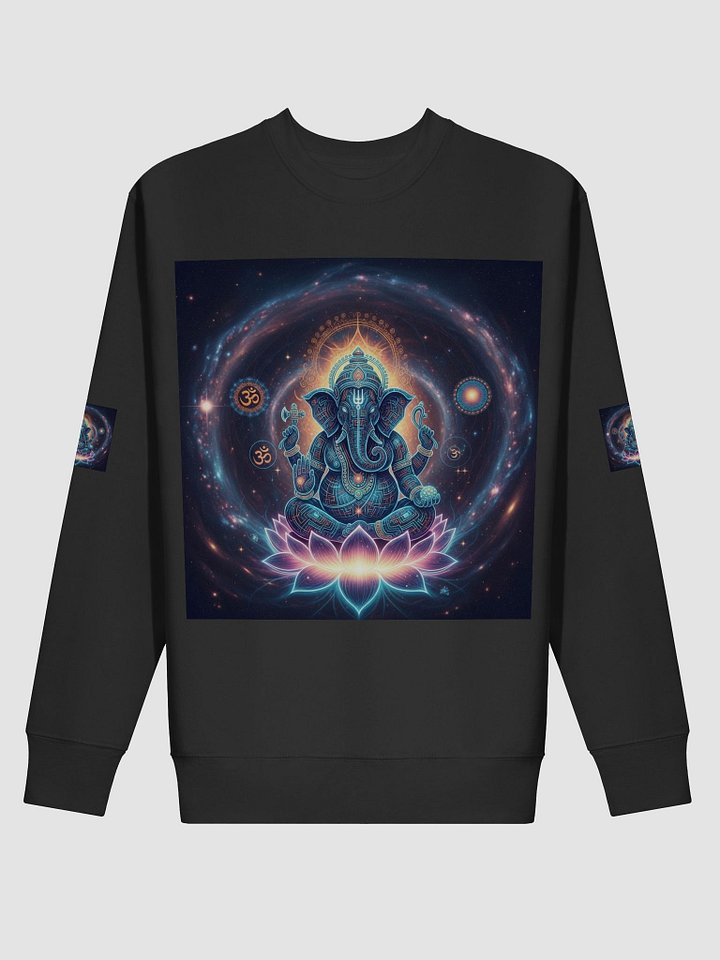 Cosmic Ganesha – Psychedelic Sacred Geometry Art product image (2)