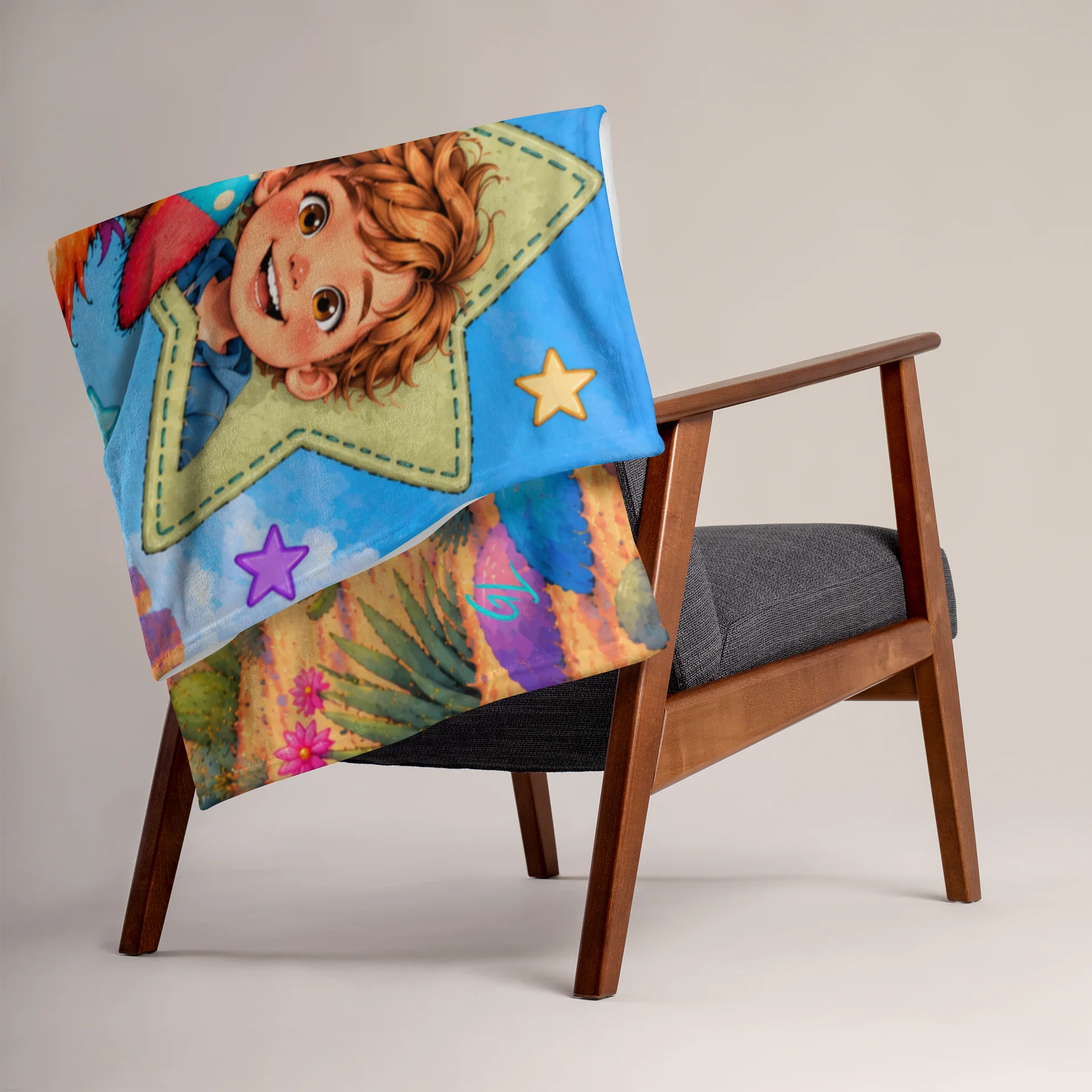 PICO LE PETIT RENARD : PLAID PERSONNALISABLE product image (3)