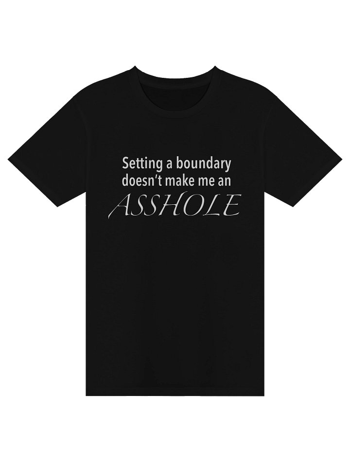 Setting A Boundary T-Shirt product image (1)
