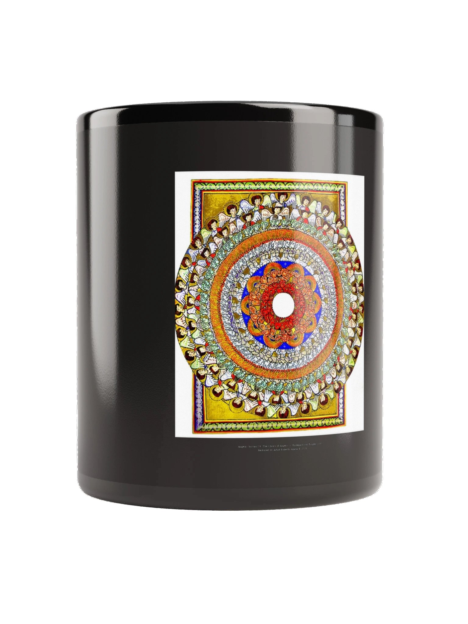 Angels (Scivias I.6: The Choirs of Angels) — Black Mug product image (2)