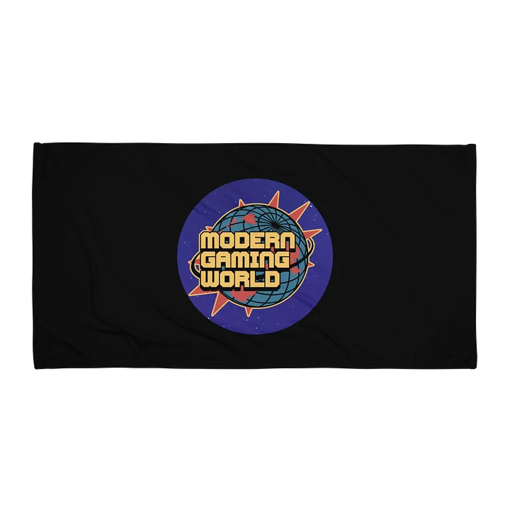 ModernGamingWorld Black Sublimated Towel product image (1)
