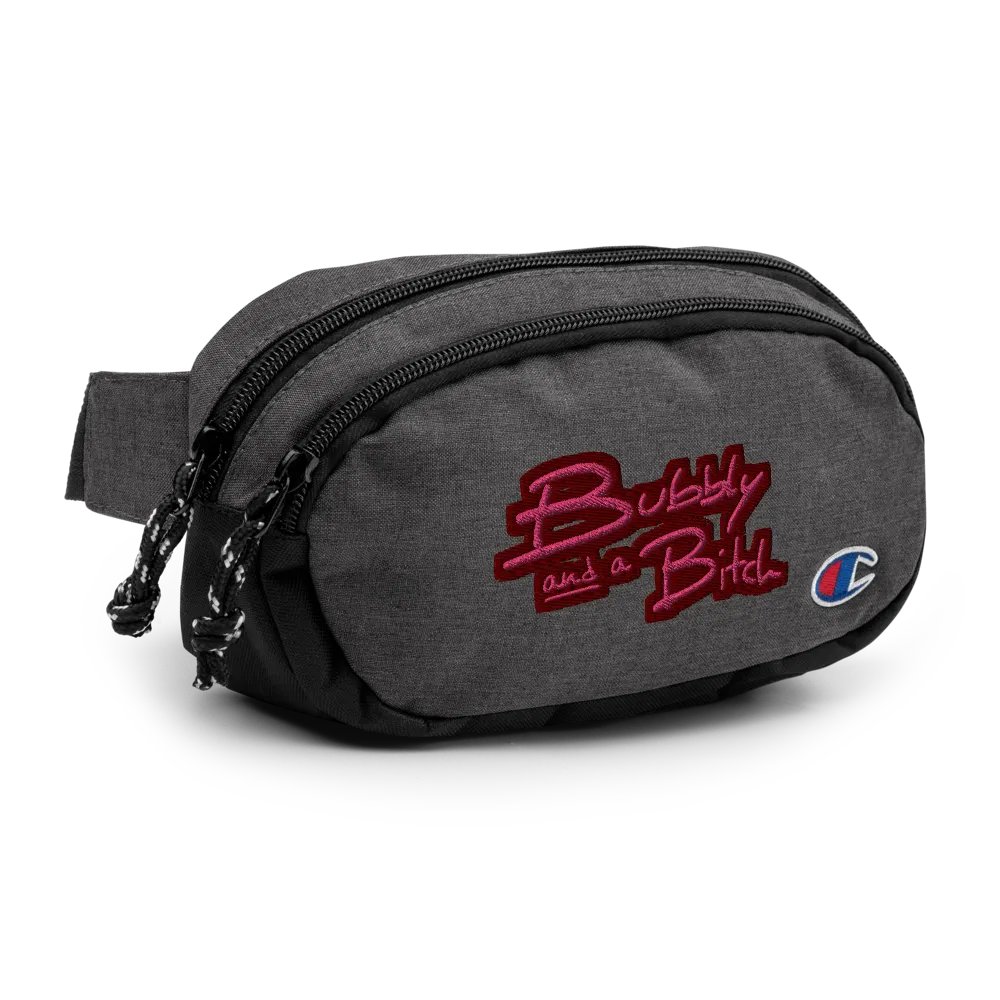 Bubbly and a B (rose design) champion fanny pack product image (3)
