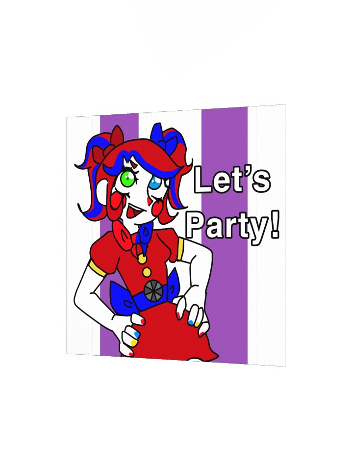 Circus Baby's Pizza World: Circus baby Let's Party poster product image (2)