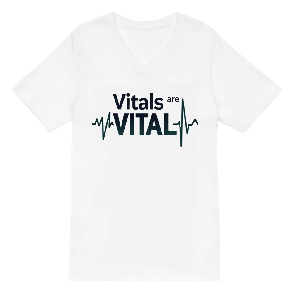 VITAL V-Neck Tee: Embrace Your Health product image (2)