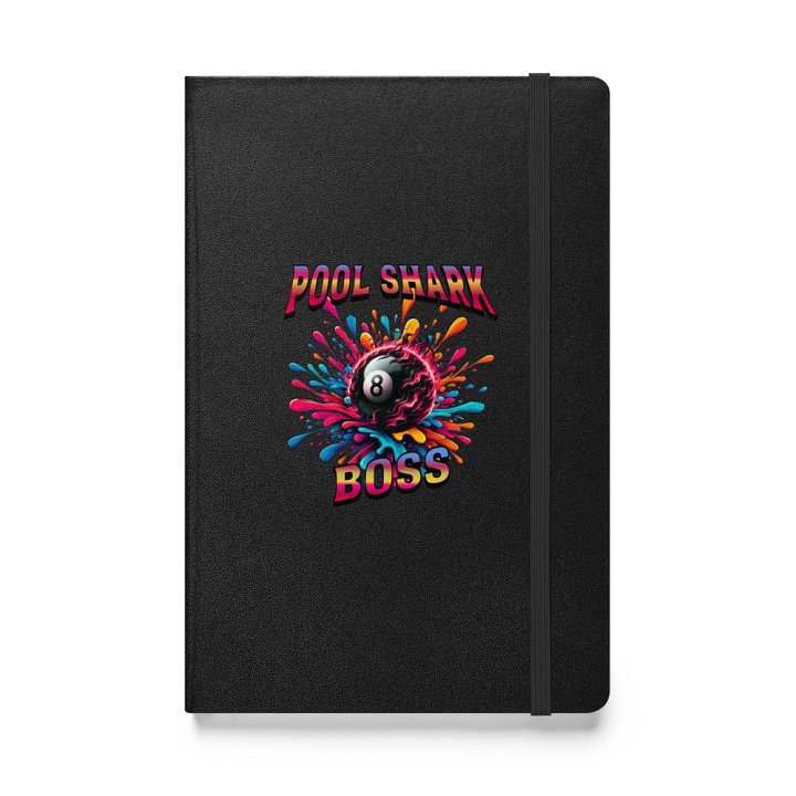Pool Shark Boss Energetic Hardcover Notebook product image (1)