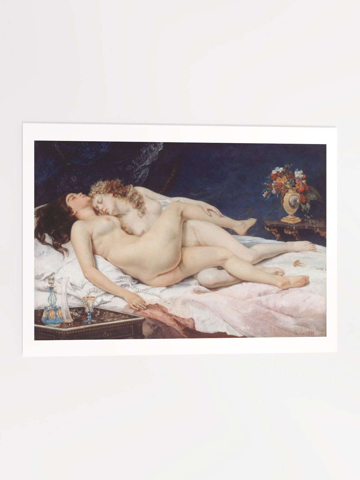 ''Le Sommeil (The Sleepers)'' by Gustave Courbet Poster product image (4)