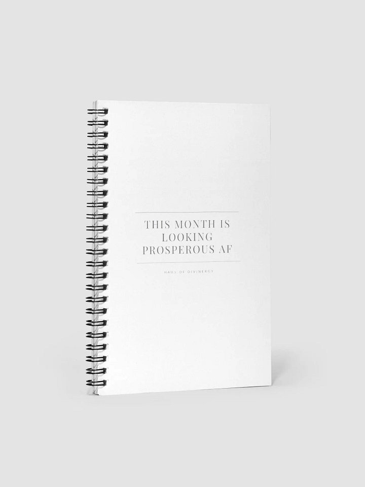 Prosperous AF Spiral Notebook product image (1)