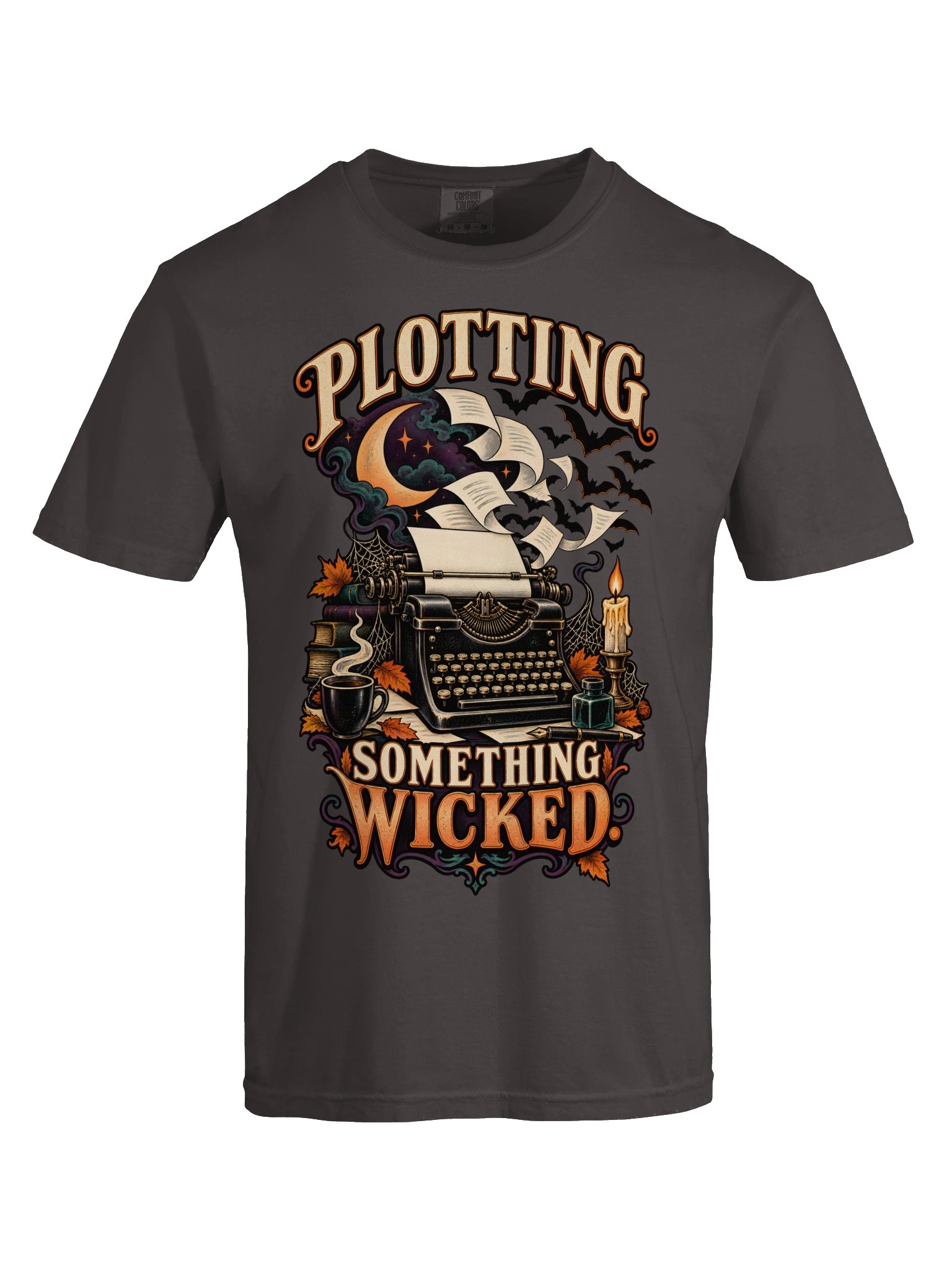 Plotting Something Wicked | Halloween Writer Shirt product image (9)