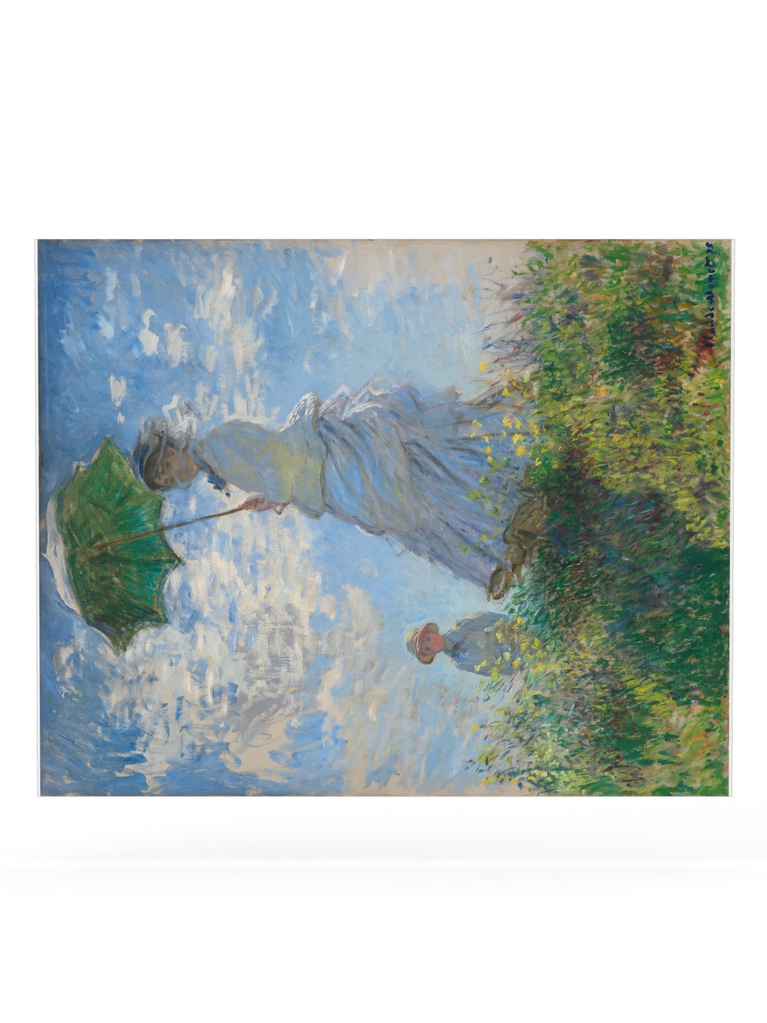 Claude Monet, Woman with a Parasol (1875) Fine Art Print product image (34)