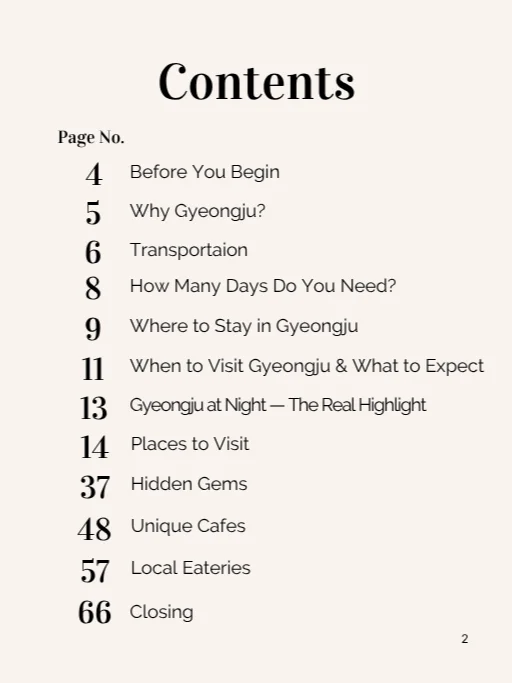 GyeongjuㅡBeyond the Checklist: Hidden Gems, Scenic Spots, and Smarter Ways to Experience Korea’s Ancient Capital product image (2)